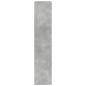 Preview: Raumteiler Betongrau 100x33x155,5 cm Holzwerkstoff