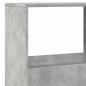 Preview: Raumteiler Betongrau 100x33x155,5 cm Holzwerkstoff