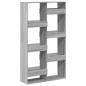 Preview: Raumteiler Grau Sonoma 100x33x175 cm Holzwerkstoff