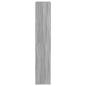 Preview: Raumteiler Grau Sonoma 100x33x175 cm Holzwerkstoff
