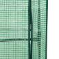 Preview: Hochbeet mit Gewächshaus-Aufsatz Rattan-Optik 160x40x153 cm