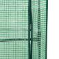 Preview: Hochbeet mit Gewächshaus-Aufsatz Rattan-Optik 160x40x153 cm