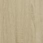 Preview: Bücherregal Sonoma-Eiche 80x30x189 cm Holzwerkstoff