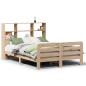 Preview: ARDEBO.de - Massivholzbett ohne Matratze 140x190 cm Kiefernholz
