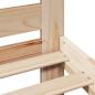 Preview: Massivholzbett ohne Matratze 140x190 cm Kiefernholz