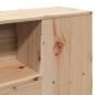 Preview: Massivholzbett ohne Matratze 120x200 cm Kiefernholz