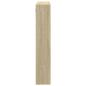 Preview: Wandschrank Sonoma-Eiche 80x15x80 cm Holzwerkstoff