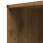 Preview: Badschrank Schmal mit Rollen Artisan-Eiche Holzwerkstoff
