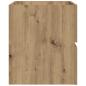 Preview: Bad-Hängeschrank Artisan-Eiche 80x38,5x45 cm Holzwerkstoff