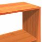 Preview: Massivholzbett ohne Matratze Wachsbraun 120x200 cm Kiefernholz