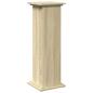 Preview: Postament mit Stauraum Sonoma-Eiche 31x30x90 cm Holzwerkstoff