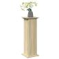 Preview: Postament mit Stauraum Sonoma-Eiche 31x30x90 cm Holzwerkstoff