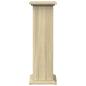 Preview: Postament mit Stauraum Sonoma-Eiche 31x30x90 cm Holzwerkstoff