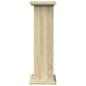 Preview: Postament mit Stauraum Sonoma-Eiche 31x30x90 cm Holzwerkstoff