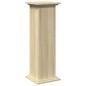 Preview: Postament mit Stauraum Sonoma-Eiche 31x30x90 cm Holzwerkstoff