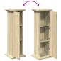 Preview: Postament mit Stauraum Sonoma-Eiche 31x30x90 cm Holzwerkstoff