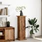 Preview: ARDEBO.de - Postament mit Stauraum Altholz-Optik 31x30x90 cm Holzwerkstoff