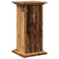 Preview: Postament mit Stauraum Altholz-Optik 31x30x60 cm Holzwerkstoff