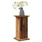 Preview: Postament mit Stauraum Altholz-Optik 31x30x60 cm Holzwerkstoff