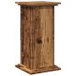 Preview: Postament mit Stauraum Altholz-Optik 31x30x60 cm Holzwerkstoff