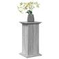 Preview: Postament mit Stauraum Grau Sonoma 31x30x60 cm Holzwerkstoff