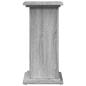 Preview: Postament mit Stauraum Grau Sonoma 31x30x60 cm Holzwerkstoff