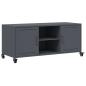 Preview: TV-Schrank Anthrazit 100,5x39x43,5 cm Stahl