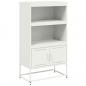 Preview: TV-Schrank Senfgelb 100,5x39x60,5 cm Stahl