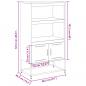Preview: TV-Schrank Senfgelb 100,5x39x60,5 cm Stahl