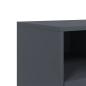 Preview: TV-Schrank Anthrazit 68x39x43,5 cm Stahl