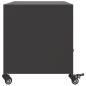 Preview: TV-Schrank Schwarz 68x39x43,5 cm Stahl