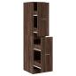 Preview: Apothekerschrank Eichen-Optik 30x41x144,5 cm Holzwerkstoff