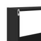 Preview: Wandschrank 158x18x53 cm Schwarz Holzwerkstoff