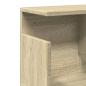 Preview: Wandschrank 80x20x30 cm Sonoma Eiche Holzwerkstoff
