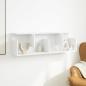 Preview: Wandschrank 100x20x30 cm Weiß Holzwerkstoff