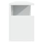 Preview: Wandschrank 100x20x30 cm Weiß Holzwerkstoff