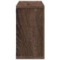 Preview: Wandschrank 100x16x30 cm Eichen-Optik Holzwerkstoff