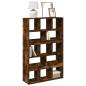 Preview: ARDEBO.de - Bücherregal Räuchereiche 100x33x156,5 cm Holzwerkstoff