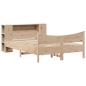 Preview: Massivholzbett ohne Matratze 120x190 cm Kiefernholz