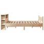 Preview: Massivholzbett ohne Matratze 120x190 cm Kiefernholz