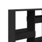 Preview: Bücherregal Schwarz 100x33x135 cm Holzwerkstoff
