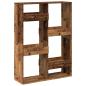 Preview: Bücherregal Altholz-Optik 100x33x135 cm Holzwerkstoff