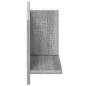 Preview: Wandschrank 70x16,5x30 cm Grau Sonoma Holzwerkstoff