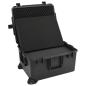 Preview: Koffer für Flugreise Tragbar Schwarz 62,5x49,5x37 cm PP