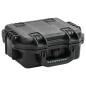 Preview: ARDEBO.de - Koffer für Flugreise Tragbar Schwarz 30x24,5x12,5 cm PP