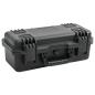Preview: ARDEBO.de - Koffer für Flugreise Tragbar Schwarz 46,5x21,5x17,5 cm PP