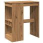 Preview: Bartisch mit Regal Artisan-Eiche 90x47,5x103,5 cm Holzwerkstoff