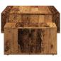 Preview: Couchtisch Altholz-Optik 105x55x32 cm Holzwerkstoff