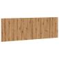 Preview: Kopfteil Wandmontage Artisan-Eiche 240x1,5x80 cm Holzwerkstoff