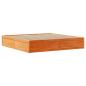 Preview: Massivholzbett ohne Matratze Wachsbraun 180x200 Kiefernholz